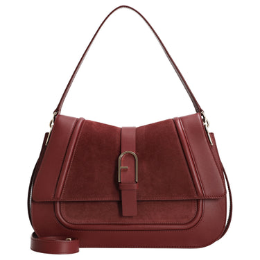 Furla Flow L - Borsa a tracolla 33 cm (toni rubino)
