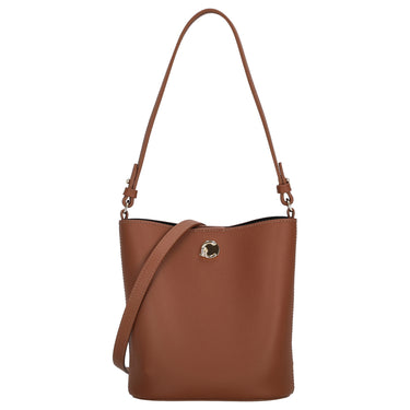 Coccinelle Nikla - Shoulder Bag 20 cm (cognac/noir)