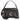 Coccinelle C-Me Calf - Sac à main 23,5 cm (Couleur : noir)