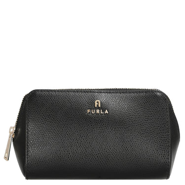 Furla Camelia M - Beautycase Set 2tlg. 16 cm (nero+greige)