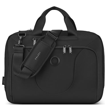 Delsey Paris DLC 2.0 - Maletín 15.6" 40 cm (negro)
