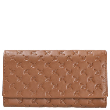 Joop Women Leggero Stampa Europa - Wallet 13cc 18 cm (cognac)