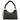 Coccinelle Boheme Grana Double - Borsa a mano S 30 cm (noir/cognac)