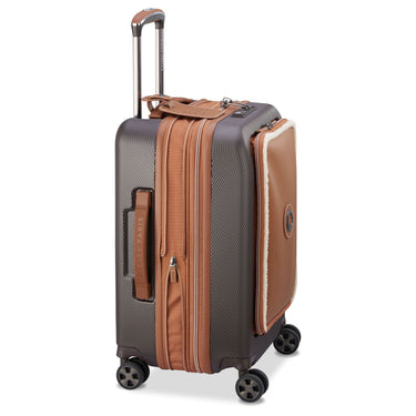 Delsey Paris Chatelet Air 2.0 - Trolley Cabina 4 Ruote 55 cm con USB 14" (colore: angora)