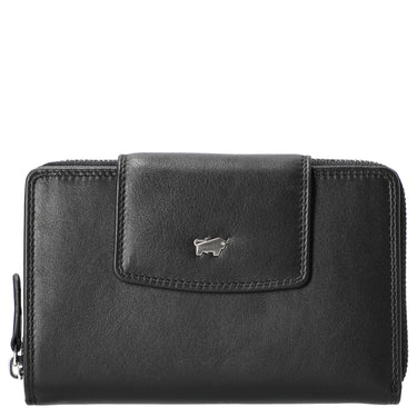 Braun Büffel Golf RFID - Cartera M 15 cc 14 cm (negro)
