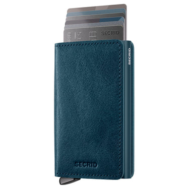Secrid Premium Basco Slimwallet - Wallet RFID 6.5 cm (teal+)