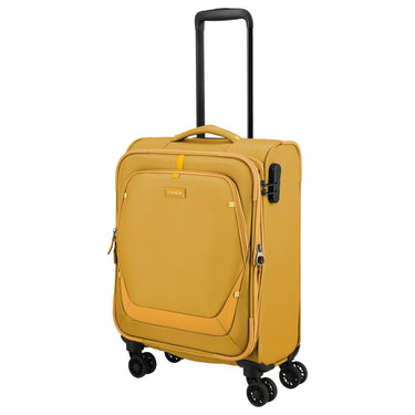 Travelite Umbria - 4-Rollen-Kabinentrolley S 55 cm erw. (golden glow)