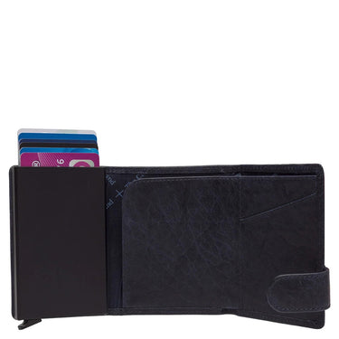 The Chesterfield Brand Portland - Tarjetero 6cc 10 cm RFID (navy)
