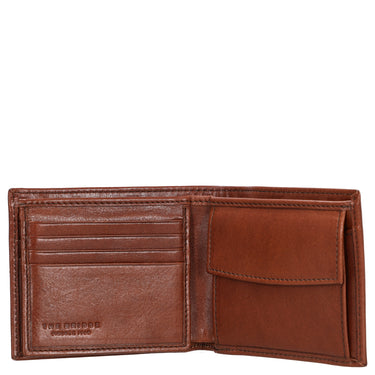 The Bridge Story Uomo - Cartera de hombre 7 tarjetero Cuero 11 cm (marrone)