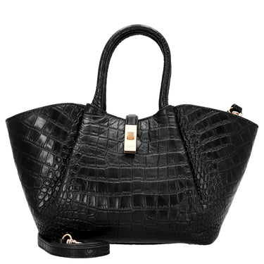 Joop Coccodrillo Sheryl - Bolso de mano 22 cm (negro)