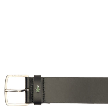 Lacoste Accessoire - Gürtel 4 cm Leder (black, 105 cm)