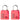 FPM Bank S Accessories Padlocks - TSA Locks (Pair) (Color: Wild Watermelon)