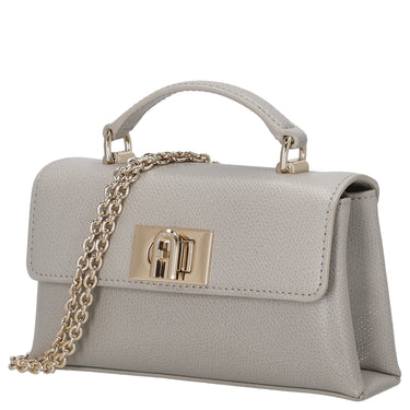 Furla 1927 Mini - Bolso bandolera 18 cm (stone gray)
