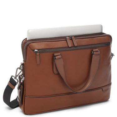 TUMI Harrison - Sycamore Aktentasche. Leder 14" 38.5 cm (braun)