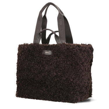 BOSS Women Palmah Tote SH - Bolso shopper 50 cm (dark brown)