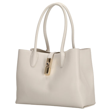 Furla Goccia Tote Base - Bolso de mano M 33 cm (panna)
