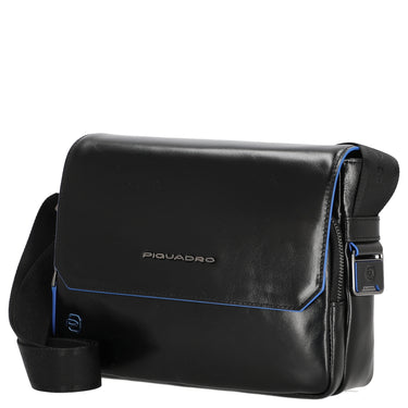 Piquadro Blue Square - Borsa a tracolla 23 cm (black)