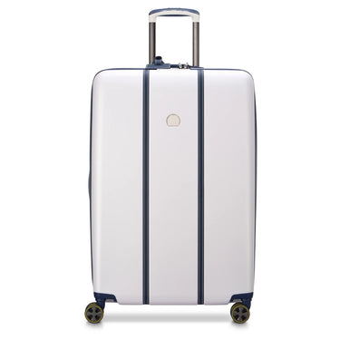 Delsey Paris Cadence - 4-Wheel Trolley 76 cm erw. (elfenbein/blau)