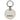 Porsche Design Circle - Keychain 9 cm (Color: white)