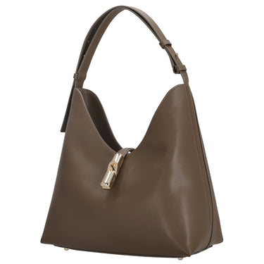Furla Goccia M Hobo - Bolso bandolera 30.5 cm (muddy gray)