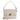Coccinelle Binxie - Borsa a spalla 23 cm (pelle di agnello bianca)