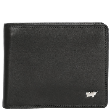 Braun Büffel Golf RFID - Wallet 8cc 12 cm (Color: black)