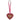 Aigner Fashion - Colgante - Corazón de jengibre 8 cm (orchid pink)