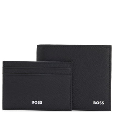 BOSS Men GB Geschenkset - Geldbörse, Kartenetui und Schlüsselanhänger 11 cm (black)