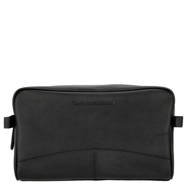 The Chesterfield Brand Stefan - Toiletry Bag Leather 29 cm (Color: black)