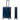 senz Foldaway - 4-Rollen-Trolley M 66 cm (faltbar) (midnight blue)