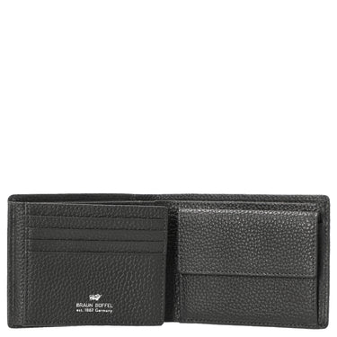 Braun Büffel Theo - Wallet 8cc 12 cm (Color: dark grey)