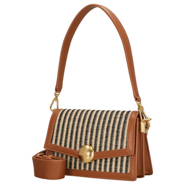 Lacoste Flap Shoulder Bag - Sac à épaule 22.5 cm (brown)