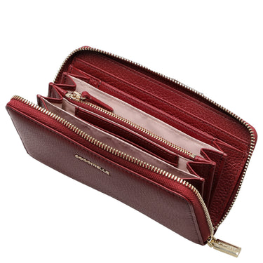 Coccinelle Metallic Soft - Geldbörse 7cc 18 cm (ribes)