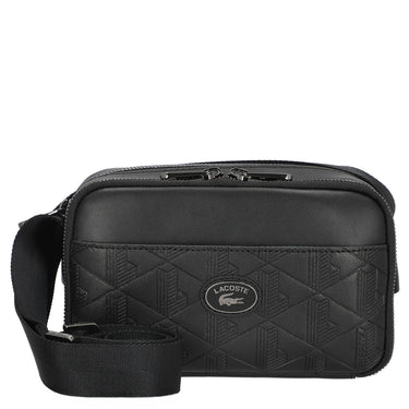 Lacoste Monogram - Shoulder Bag 24 cm (black)