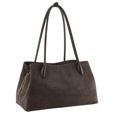 Les Visionnaires Sophie Grande Cozy Scarf - Shoulder Bag 42 cm (dark brown)