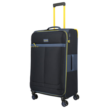 Travelite Color Craze - Trolley 4 roues L 77 cm (couleur : bleu foncé)