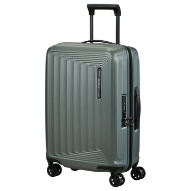 Samsonite Selection Nuon - 4-Rollen Kabinentrolley 55 cm erw. USB (matt sage khaki)