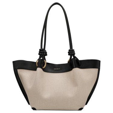 Coccinelle Finn Canvas - Top Handle Bag 25 cm (natural/crab)