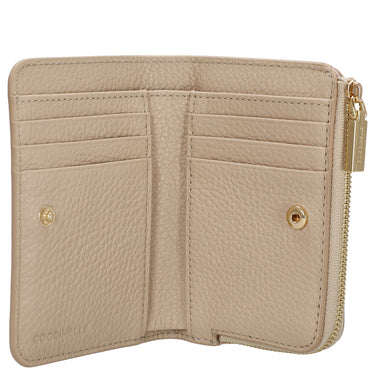 Coccinelle Metallic Soft - Cartera 6cc 13 cm (sandshell)
