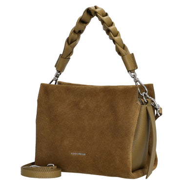Coccinelle Boheme Suede - Borsa a tracolla 23 cm (greenery)