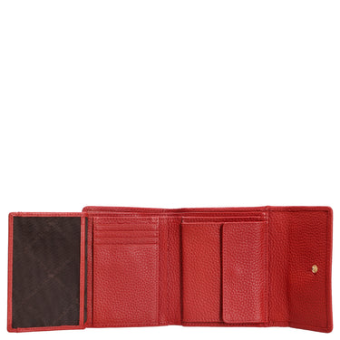 Braun Büffel Asti - Cartera M 8 tarjeteros 12 cm (rojo)