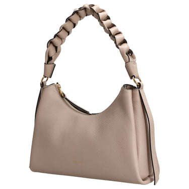 Coccinelle Boheme Grana Double - Schultertasche S 30 cm (rosette/warm taupe)