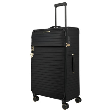 BARBARA & travelite Stepp - Maleta de 4 ruedas L 80 cm (color: negro)