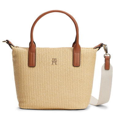 Tommy Hilfiger Popette Mini - Shopper 34 cm (natural raffia)