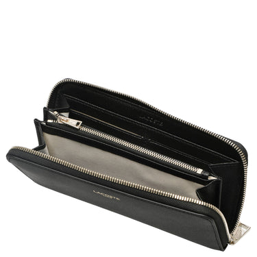 Lacoste Champs Elysées L - Cartera 8cc 20 cm (noir)