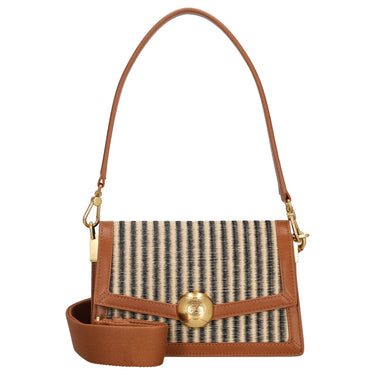 Lacoste Flap Shoulder Bag - Sac à épaule 22.5 cm (brown)