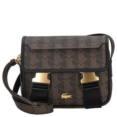 Lacoste The Blend Messenger Bag - Messenger Bag 21.5 cm (mono slate black shitake)