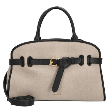 Coccinelle Sabine - Bolso de mano 34 cm (natural/noir)