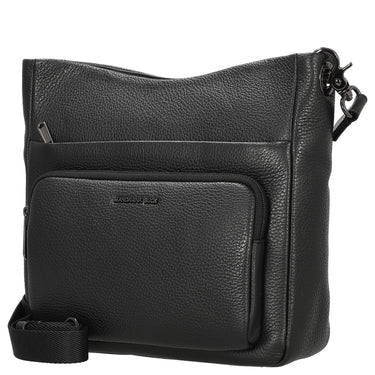 Mandarina Duck Mellow Leather - Umhängetasche M 30 cm (nero)