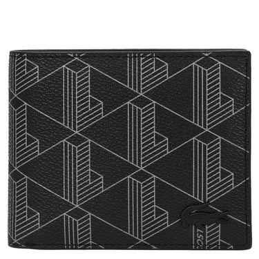 Lacoste The Blend - Wallet 3cc 11.5 cm (monogram nour gris)